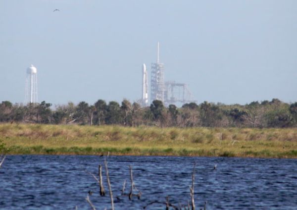 SPACEX DELAYS LAUNCH TO STUDY DATA FROM RECENT PAYLOAD FAIRING TEST
