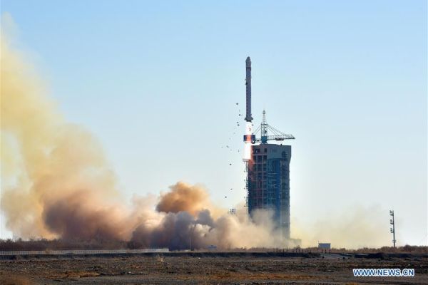 CHINA LAUNCHES LAND EXPLORATION SATELLITE