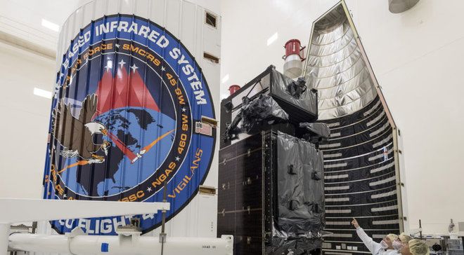 NEW U.S. MISSILE-WARNING SATELLITE SET FOR LAUNCH AT CAPE CANAVERAL
