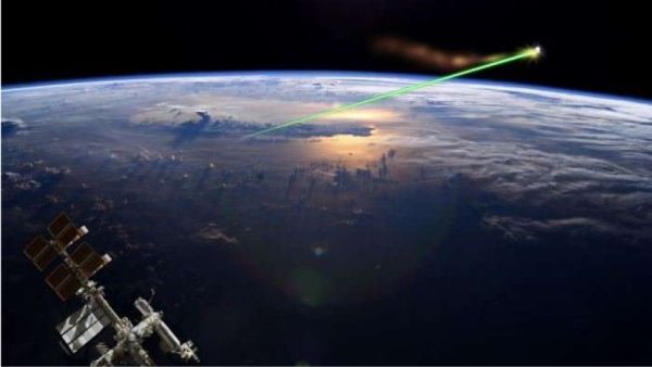 ARE JUNK CLEARING LASERS THE FIRST STEP TOWARDS WEAPONIZING SPACE?