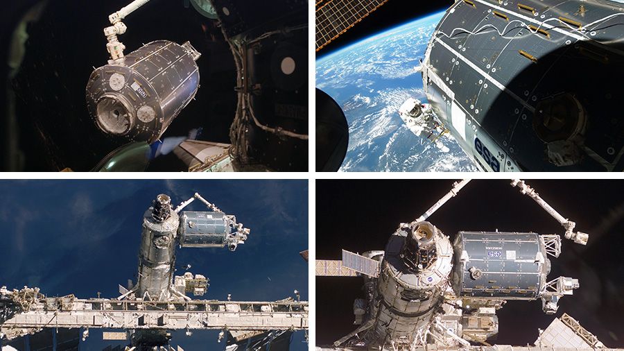 EUROPE’S STATION LAB IN SPACE 10 YEARS; CREW STUDIES EYES AND MUSCLES