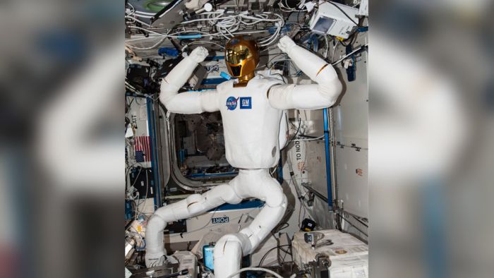 NASA EVICTS GOLD-HELMETED ROBO-ASTRONAUT FROM SPACE 