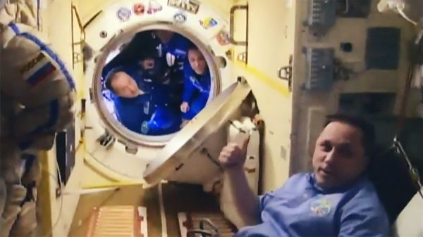 STATION HATCHES CLOSED, TRIO PREPARES TO HEAD HOME