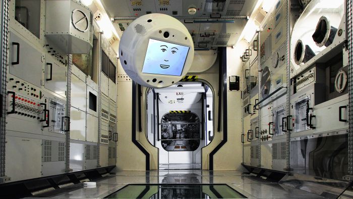 A FLOATING 'BRAIN' WILL ASSIST ASTRONAUTS ABOARD THE SPACE STATION