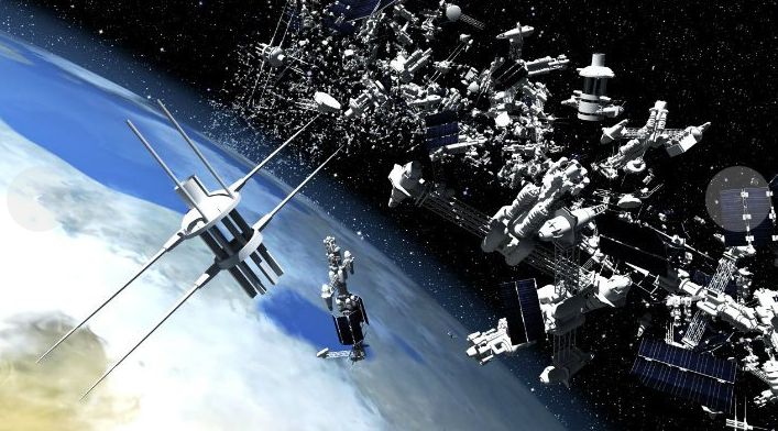 SPACEX'S STARLINK SATELLITE PROGRAM COULD START A SPACE JUNK DISASTER