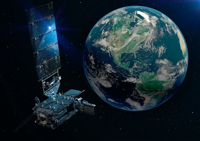 NEW NOAA WEATHER SATELLITE REACHES GEOSTATIONARY ORBIT