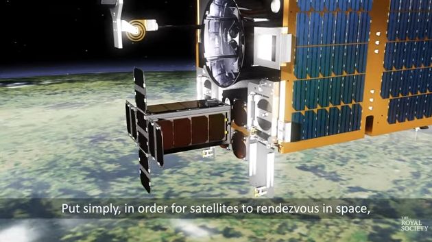 AIRBUS WANTS TO BRING DOWN A DEFUNCT SPACE STATION WITH A GIANT HARPOON