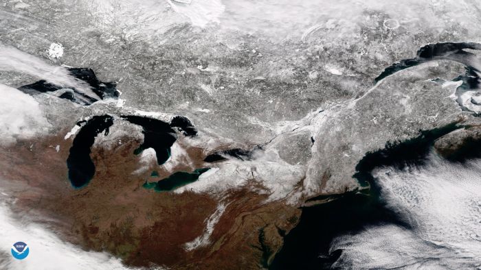 VERNAL EQUINOX 2018: SATELLITE SEES FIRST DAY OF SPRING