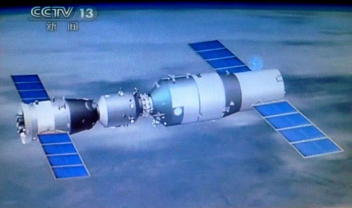 CHINESE SPACE STATION SET TO PLUMMET UNCONTROLLED BACK TO EARTH
