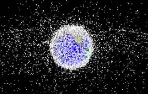 THERE’S A SPEEDING MASS OF SPACE JUNK ORBITING EARTH, SMASHING INTO THINGS