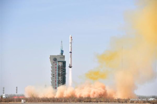 CHINESE LONG MARCH 4C ROCKET DEPLOYS FOUR SATELLITES IN ORBIT