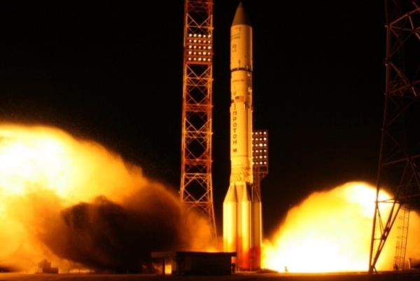 PROTON-M LAUNCHES BLAGOVEST 12L SATELLITE FOR RUSSIAN AEROSPACE FORCES