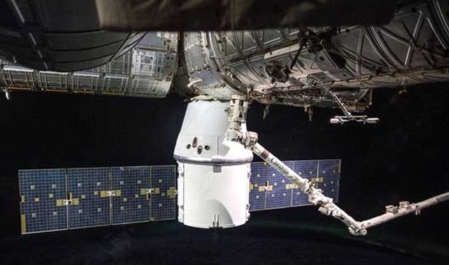SPACEX DRAGON CARGO SPACECRAFT SET FOR DEPARTURE FROM INTERNATIONAL SPACE STATION MAY 2