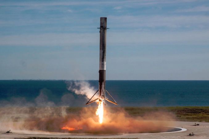 SPACEX COULD TRY TO LAND ROCKET IN CALIFORNIA LATER THIS YEAR