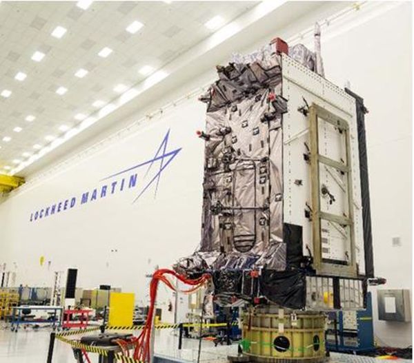 AIR FORCE: SATELLITE READY FOR LAUNCH