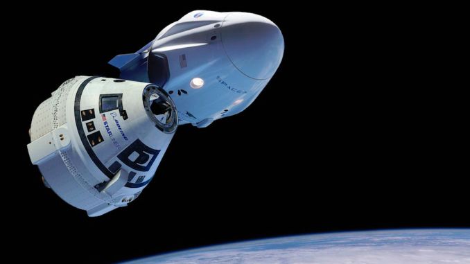 NO COMMERCIAL CREW TEST FLIGHTS EXPECTED THIS YEAR