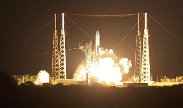 JAM-RESISTANT US MILITARY COMMUNICATIONS SATELLITE LIFTS OFF IN MIDNIGHT-HOUR LAUNCH