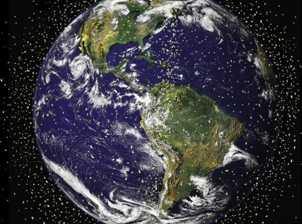HAZARDOUS SPACE JUNK IS PILING UP. CAN THIS SATELLITE HELP?