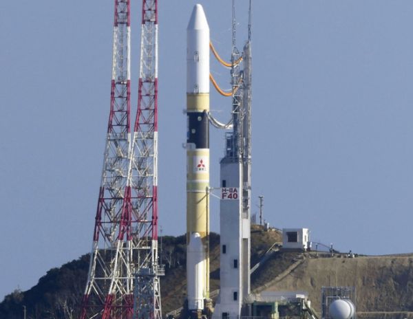 JAPAN LAUNCHES ROCKET CARRYING GREENHOUSE GAS OBSERVATION SATELLITE