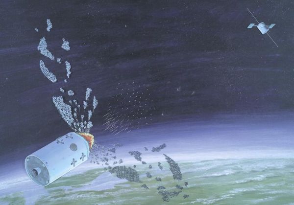 SPACE JUNK COULD PROVIDE A PERFECT HIDING SPOT FOR TINY SPY SATELLITES