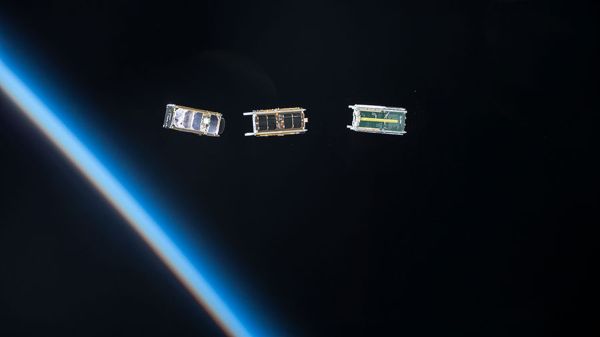 TINY SATELLITES POSE A SWARM OF OPPORTUNITIES — AND THREATS