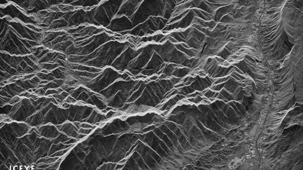 THIS IMAGE OF SPAIN IS THE FIRST FROM AN ALL-SEEING SATELLITE CONSTELLATION BY STARTUP ICEYE