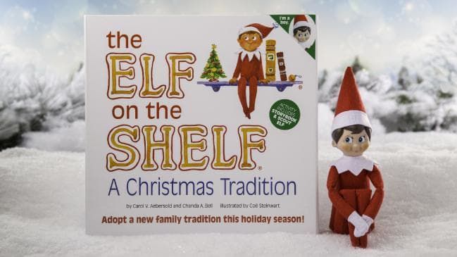 ASTRONAUTS TAKE ELF ON THE SHELF TO OUTER SPACE
