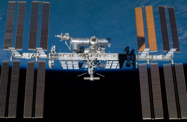 NEW AMATEUR RADIO PACKET GEAR AWAITS UNPACKING, INSTALLATION ON SPACE STATION