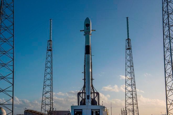 HIGH WINDS DELAY SPACEX LAUNCH OF ADVANCED GPS NAVIGATION SATELLITE