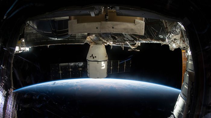 DRAGON DEPARTING STATION NEXT WEEK; CREW STUDIES BIOLOGY