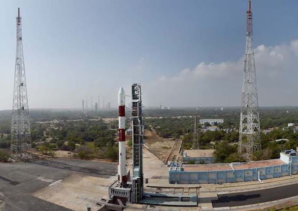 INDIA’S POLAR SATELLITE LAUNCH VEHICLE FLIES IN NEW CONFIGURATION