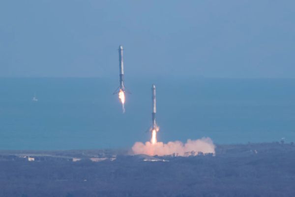 AFTER GOVERNMENT RE-OPENED, SPACEX SOUGHT TWO FALCON HEAVY PERMITS