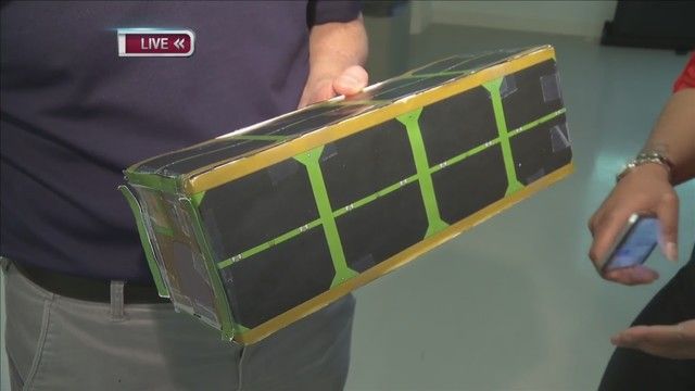 INTERNATIONAL SPACE STATION DEPLOYS SATELLITE DESIGNED BY USI STUDENTS