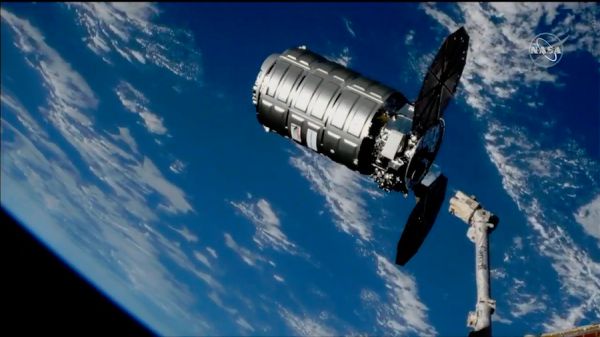 CYGNUS SUPPLY SHIP DEPARTS SPACE STATION FOR EXTENDED MISSION