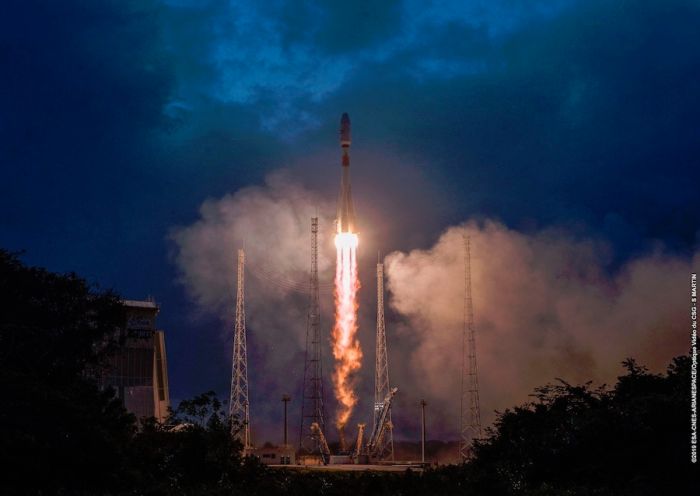 FIRST SIX ONEWEB SATELLITES LAUNCHED FROM FRENCH GUIANA
