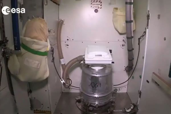 TOILET ON INTERNATIONAL SPACE STATION GETS A BACTERIA-KILLING UPGRADE