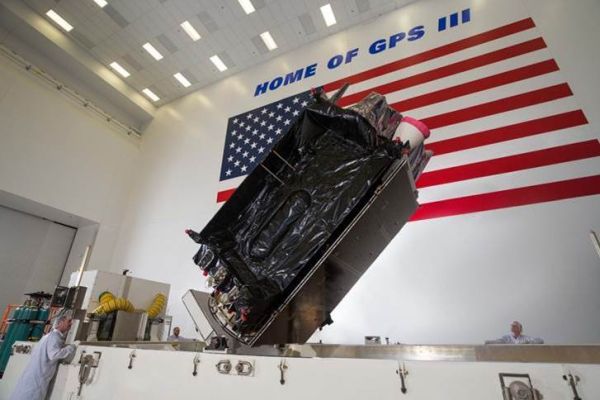 LOCKHEED MARTIN SHIPS SECOND GPS III SATELLITE