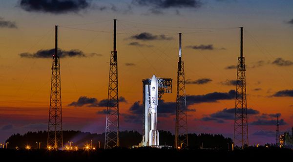 AEHF-5 SATELLITE ARRIVES AT CAPE CANAVERAL, PREPARES FOR LAUNCH ATOP AN ATLAS V IN JUNE