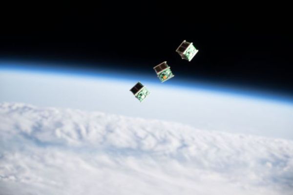 WATCH 3 'BIRDS' TAKE FLIGHT FROM THE INTERNATIONAL SPACE STATION