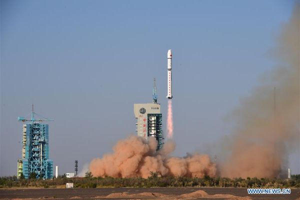 CHINA LAUNCHES ENVIRONMENTAL MONITORING SATELLITE