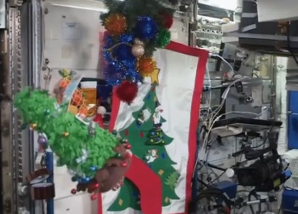 ORBITING TOWARD 2020: NEW YEAR TREE LAUNCHED IN ZERO-G ABOARD INTERNATIONAL SPACE STATION