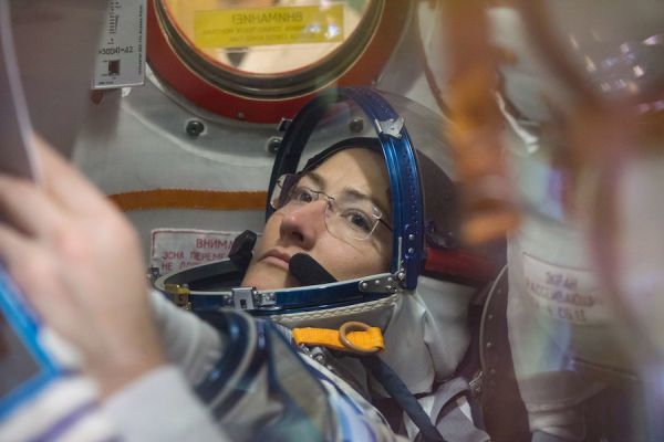 KOCH MARKS RECORD STAY IN SPACE FOR FEMALE ASTRONAUT