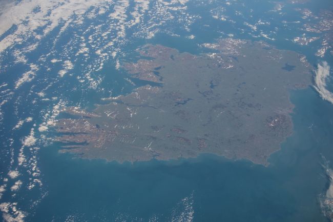 ASTRONAUTS CELEBRATE ST. PATRICK'S DAY 2020 WITH PHOTOS OF IRELAND FROM SPACE