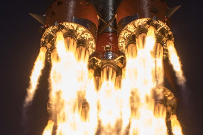 RUSSIA'S SOYUZ ROCKET PRODUCTION ON HOLD DUE TO CORONAVIRUS