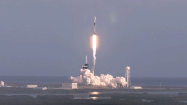 STAR POINTS: TRAINS OF ‘STARLINK’ SATELLITES SPREADING ACROSS NIGHT SKY