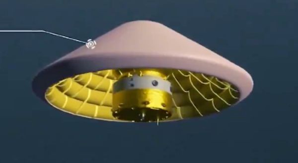 EXPERIMENTAL CHINESE CARGO RETURN CAPSULE MALFUNCTIONS DURING RE-ENTRY