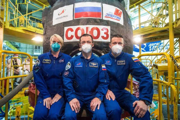 NASA TELEVISION COVERAGE SET FOR SPACE STATION CREW LAUNCH ABOARD SOYUZ