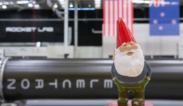 ROCKET LAB’S NEXT LAUNCH WILL DELIVER 30 SATELLITES TO ORBIT — AND A 3D-PRINTED GNOME FROM GABE NEWELL