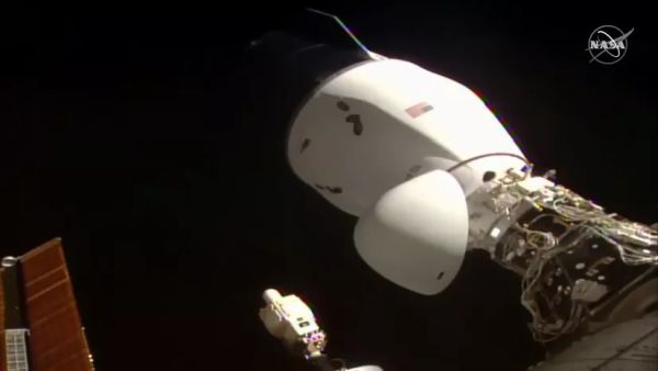 SPACEX'S 1ST UPGRADED DRAGON CARGO SHIP DOCKS ITSELF AT SPACE STATION WITH SCIENCE, GOODIES AND NEW AIRLOCK