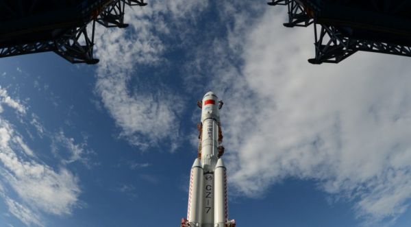 CHINA ROLLS OUT OUT NEW LONG MARCH 7A FOR SECOND LAUNCH ATTEMPT